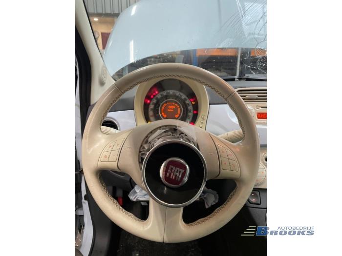 Fiat 500 1.4 16V Sloopvoertuig (2007, Blauw)