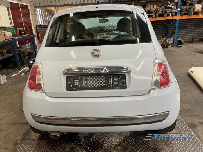 Fiat 500 1.4 16V Sloopvoertuig (2007, Blauw)