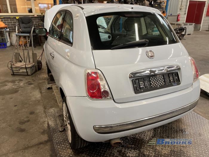 Fiat 500 1.4 16V Sloopvoertuig (2007, Blauw)