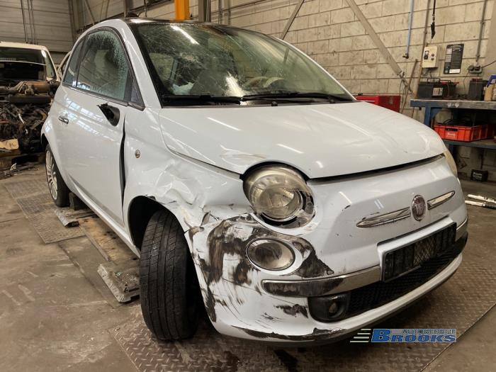 Fiat 500 1.4 16V Sloopvoertuig (2007, Blauw)