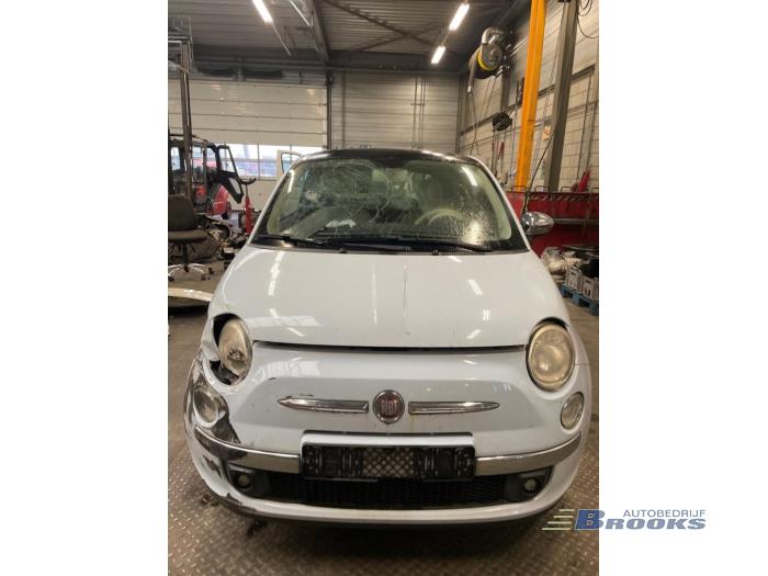 Fiat 500 1.4 16V Sloopvoertuig (2007, Blauw)
