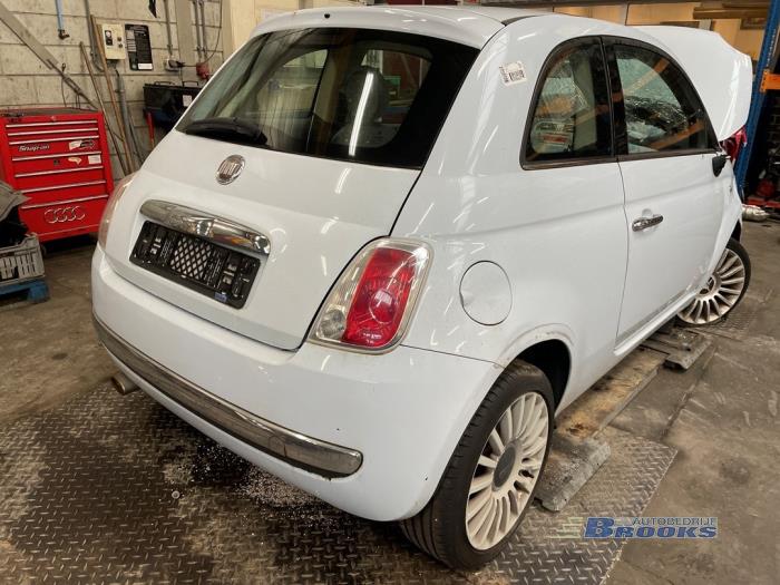 Fiat 500 1.4 16V Sloopvoertuig (2007, Blauw)