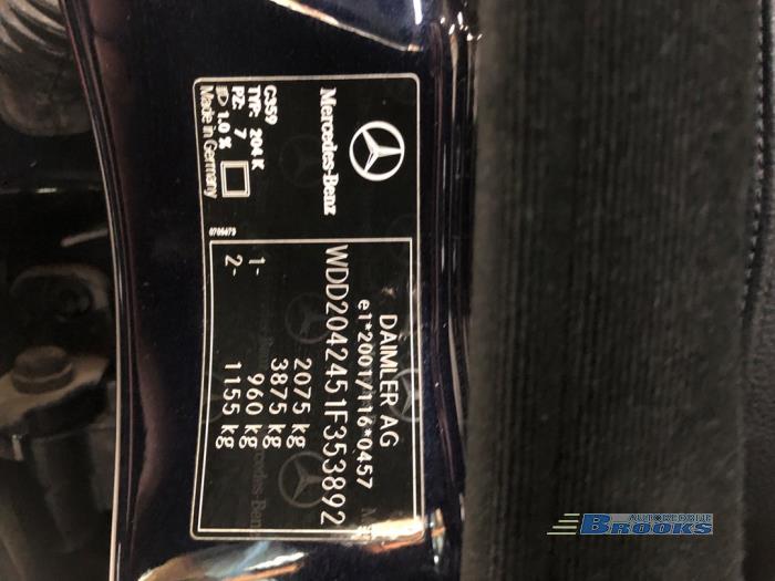 Mercedes C Estate 1.6 C-180K 16V BlueEfficiency Sloopvoertuig (2009, Blauw)