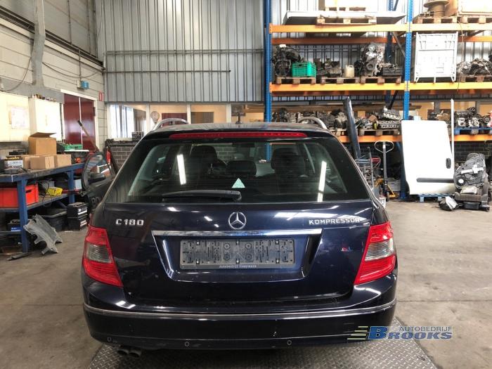 Mercedes C Estate 1.6 C-180K 16V BlueEfficiency Sloopvoertuig (2009, Blauw)