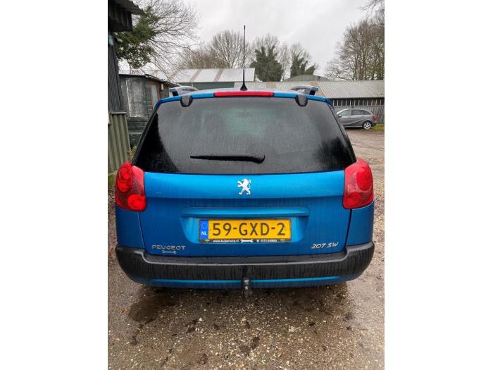 Peugeot 207 SW 1.6 16V Sloopvoertuig (2008, Blauw)