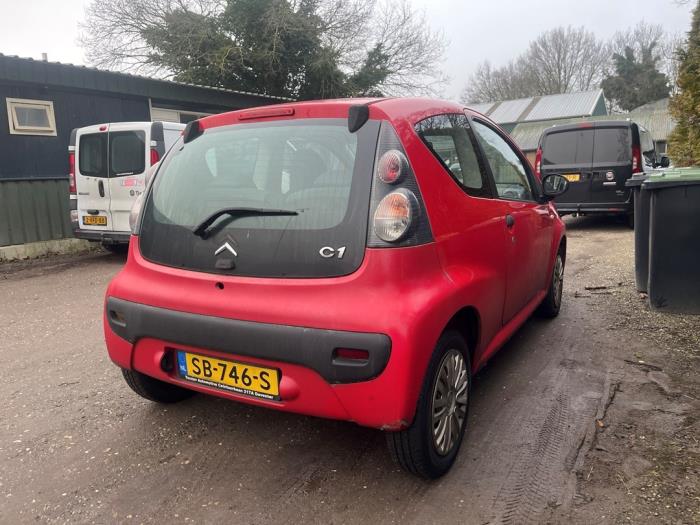Citroen C1 1.0 12V Sloopvoertuig (2006, Rood)