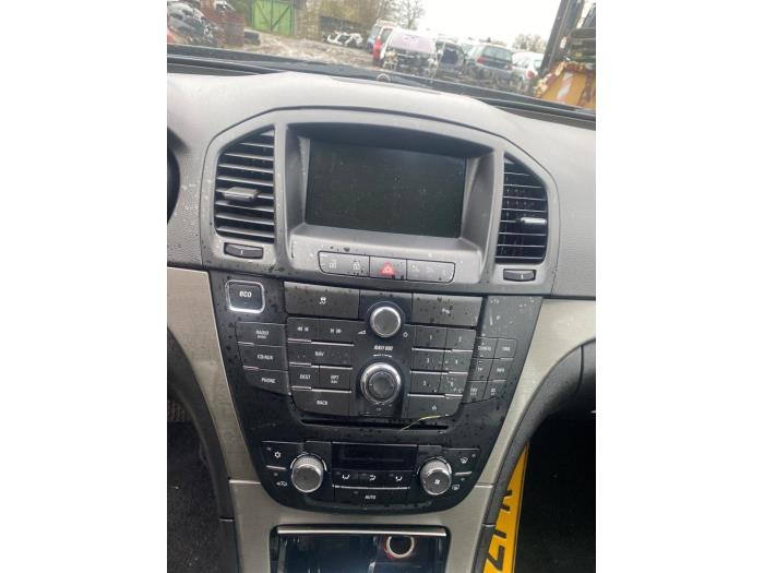 Opel Insignia 1.4 Turbo 16V Ecotec Sloopvoertuig (2012, Zwart)