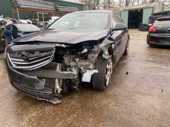Opel Insignia 1.4 Turbo 16V Ecotec Sloopvoertuig (2012, Zwart)