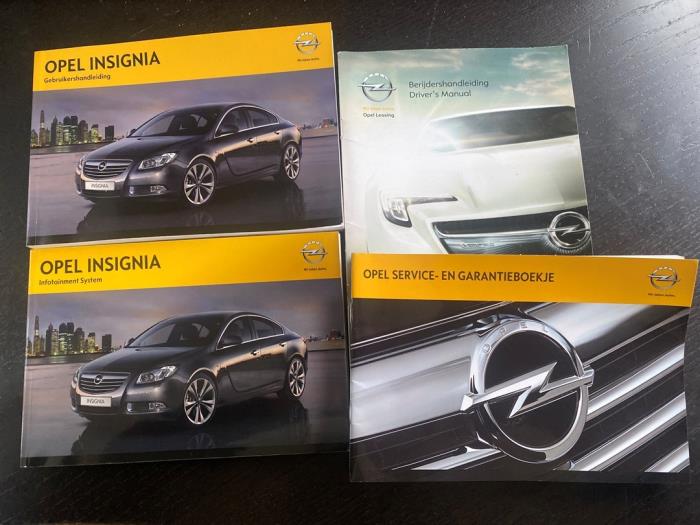 Opel Insignia 1.4 Turbo 16V Ecotec Sloopvoertuig (2012, Zwart)