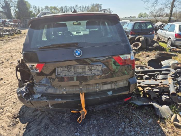 BMW X3 2.0d 16V Sloopvoertuig (2007, Zwart)