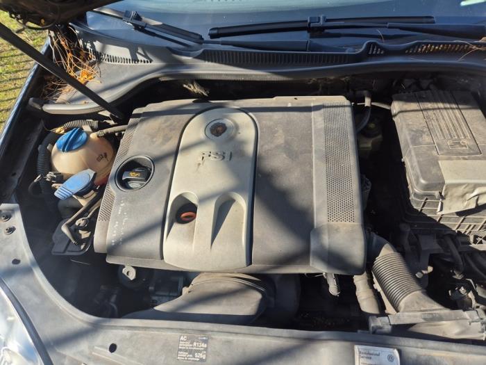 Volkswagen Golf V 1.6 FSI 16V Sloopvoertuig (2005, Zwart)