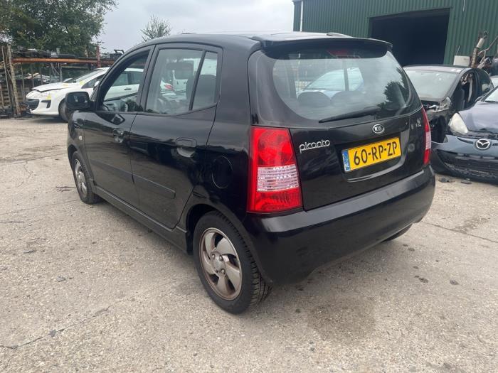 Kia Picanto 1.0 12V Sloopvoertuig (2005, Zwart)