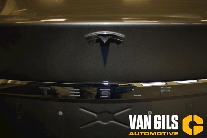 Tesla Model S 85 Performance Sloopvoertuig (2016, Grijs)