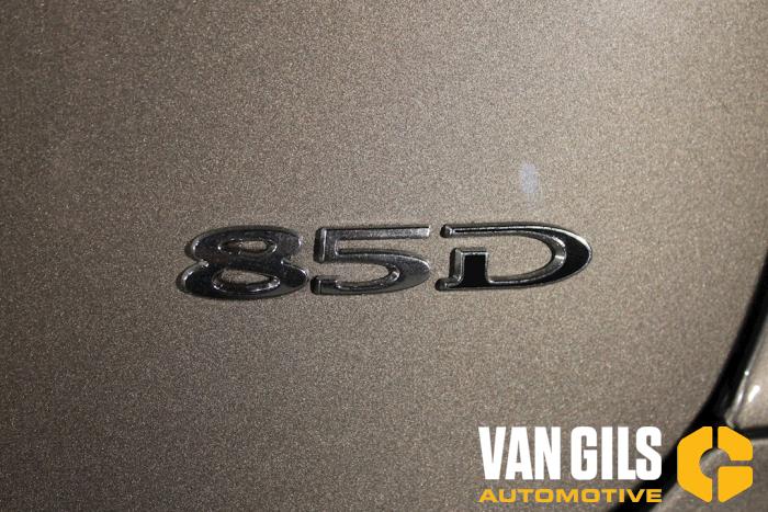 Tesla Model S 85 Performance Sloopvoertuig (2016, Grijs)