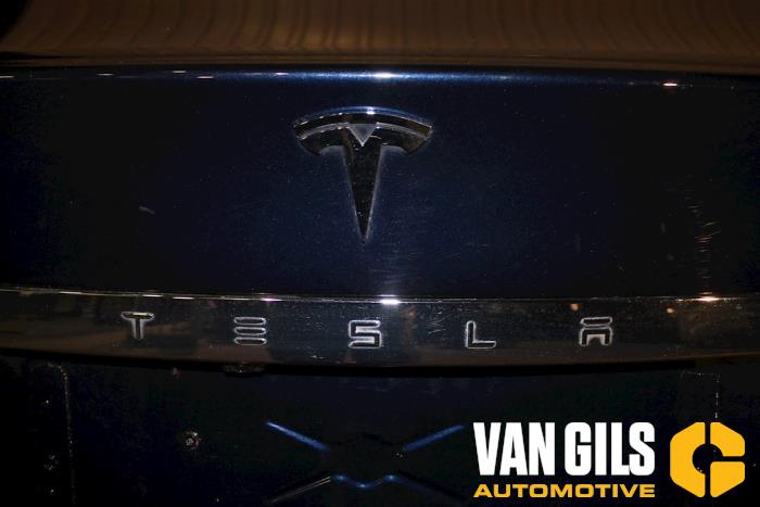 Tesla Model S 85 Performance Sloopvoertuig (2015, Blauw)
