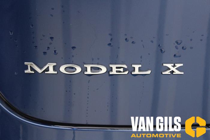 Tesla Model X 100D Sloopvoertuig (2017, Blauw)