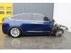 Tesla Model X 100D Sloopvoertuig (2017, Blauw)