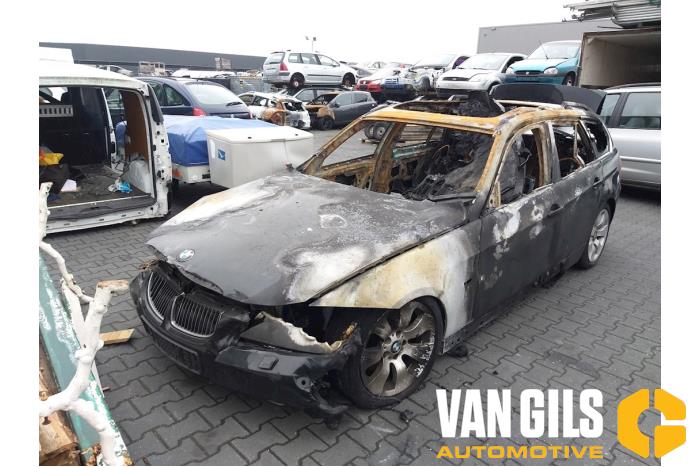 BMW 3 serie Touring 330d 24V Sloopvoertuig (2006, Zwart)