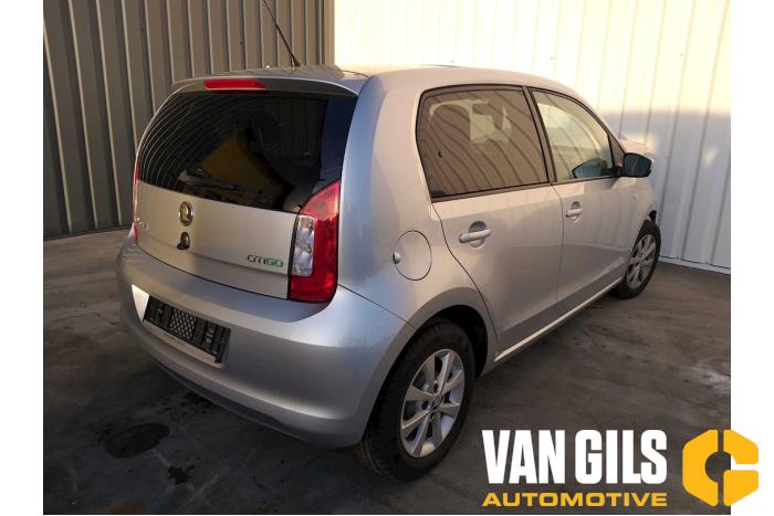 Skoda Citigo 1.0 12V Sloopvoertuig (2013, Zilvergrijs)