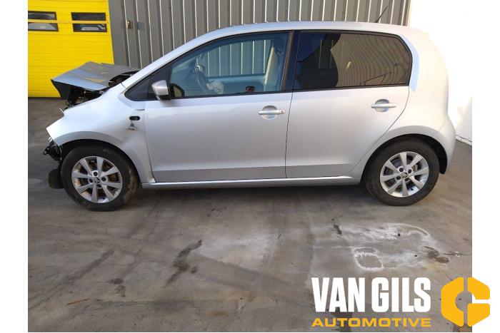 Skoda Citigo 1.0 12V Sloopvoertuig (2013, Zilvergrijs)