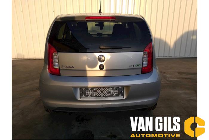 Skoda Citigo 1.0 12V Sloopvoertuig (2013, Zilvergrijs)