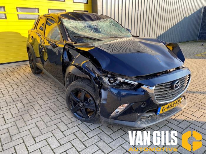 Mazda CX-3 2.0 SkyActiv-G 120 Sloopvoertuig (2015, Blauw)