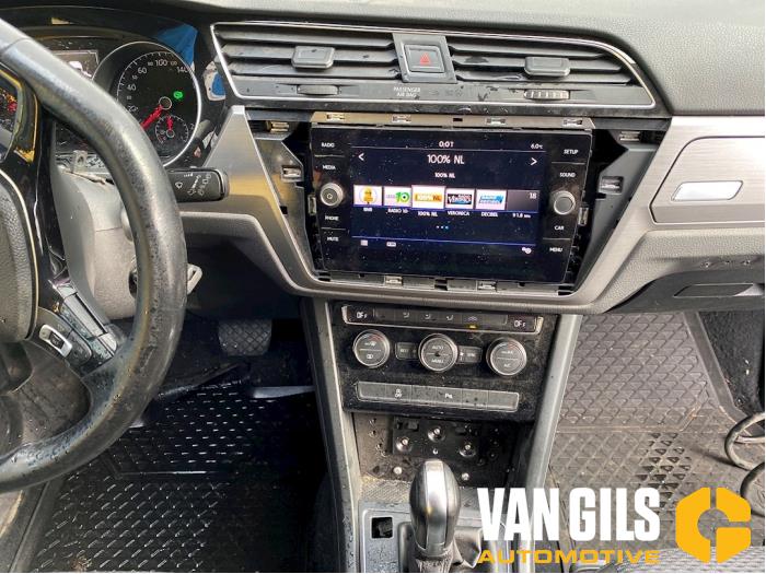 Volkswagen Touran 2.0 TDI 150 Sloopvoertuig (2017, Wit)