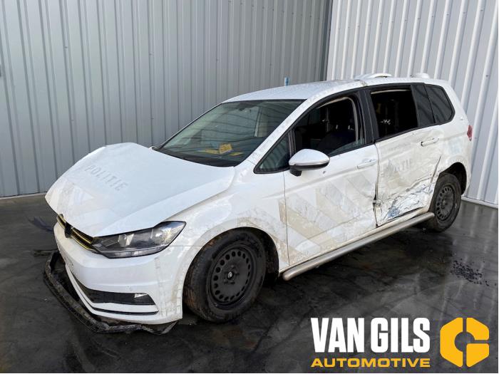 Volkswagen Touran 2.0 TDI 150 Sloopvoertuig (2017, Wit)