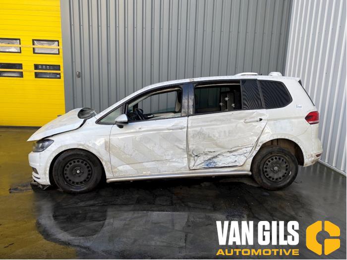 Volkswagen Touran 2.0 TDI 150 Sloopvoertuig (2017, Wit)