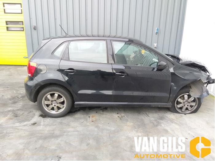 Volkswagen Polo V 1.2 TDI 12V BlueMotion Sloopvoertuig (2011, Zwart)