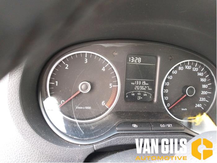 Volkswagen Polo V 1.2 TDI 12V BlueMotion Sloopvoertuig (2011, Zwart)