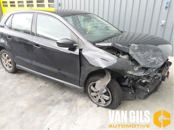 Volkswagen Polo V 1.2 TDI 12V BlueMotion Sloopvoertuig (2011, Zwart)