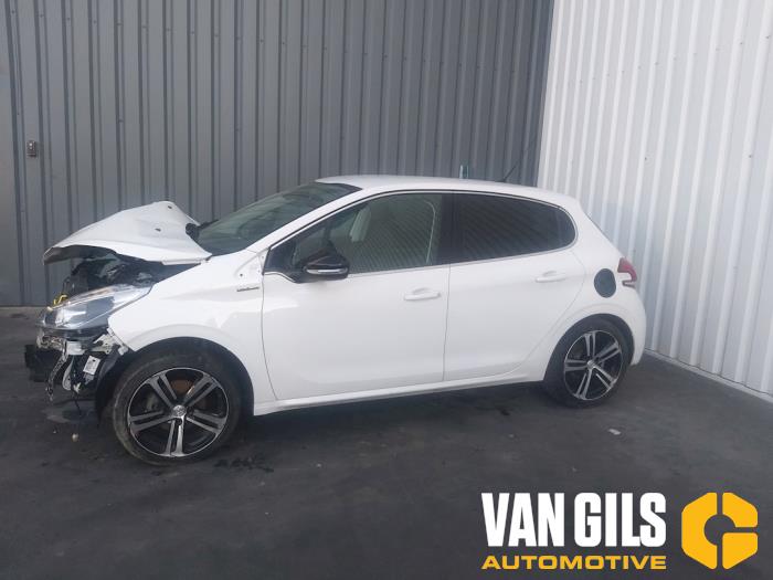 Peugeot 208 I 1.2 12V e-THP PureTech 110 Sloopvoertuig (2018, Wit, Blank)