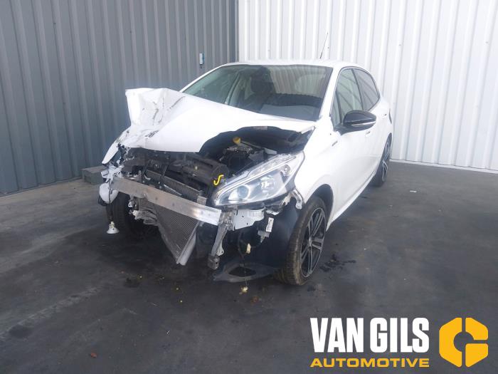 Peugeot 208 I 1.2 12V e-THP PureTech 110 Sloopvoertuig (2018, Wit, Blank)