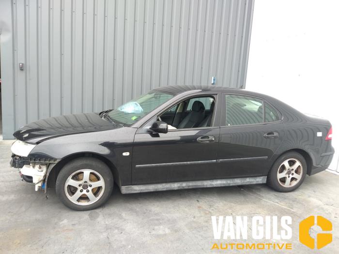 Saab 9-3 II Sport Sedan 1.9 TiD Sloopvoertuig (2006, Zwart)