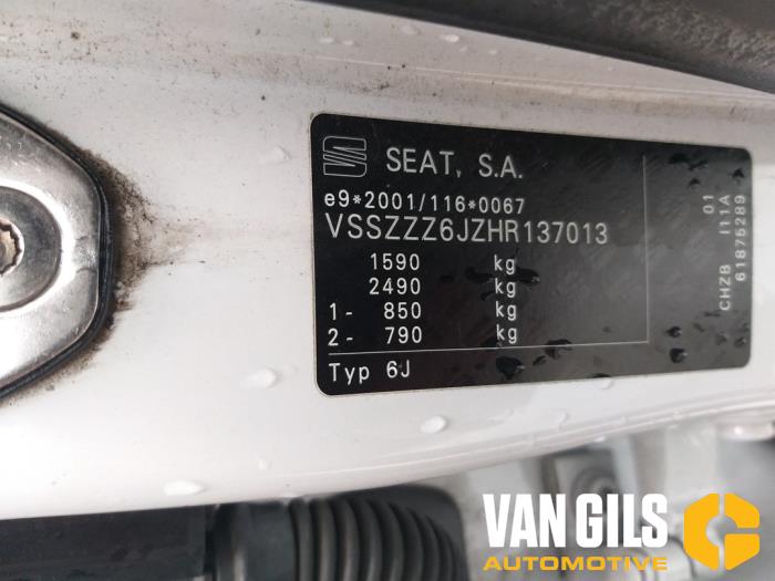 Seat Ibiza IV 1.0 EcoTSI 12V Sloopvoertuig (2017, Wit)