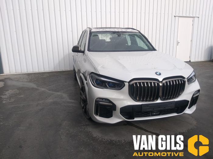 BMW X5 xDrive M50d 3.0 24V Sloopvoertuig (2020, Metallic, Wit)