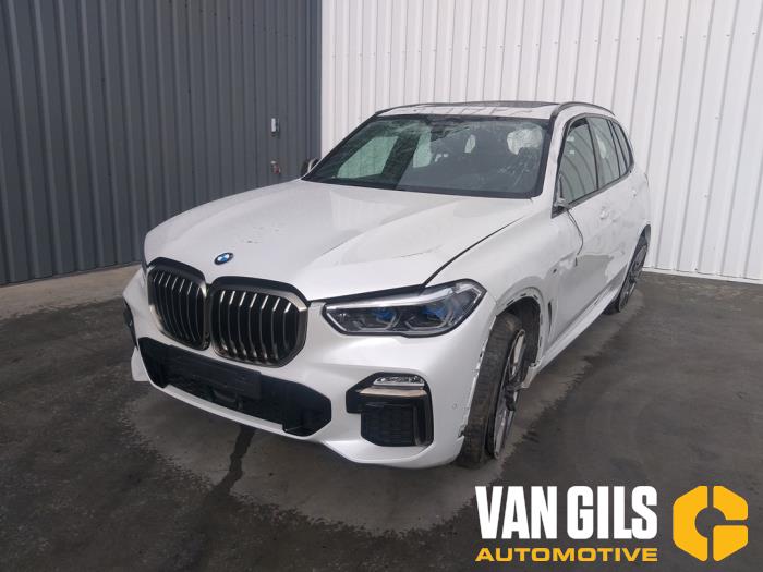 BMW X5 xDrive M50d 3.0 24V Sloopvoertuig (2020, Metallic, Wit)