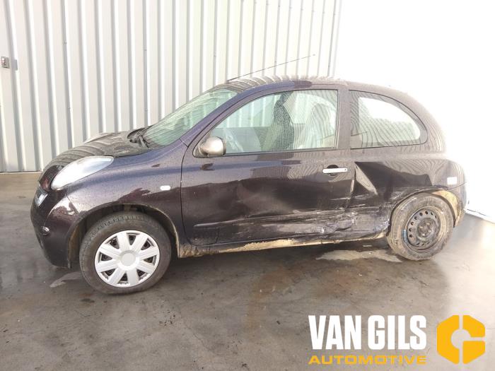 Nissan Micra 1.2 16V Sloopvoertuig (2009, Paars)