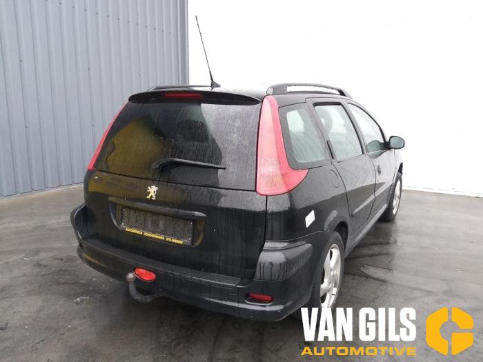 Peugeot 206 SW 1.4 Sloopvoertuig (2003, Zwart)