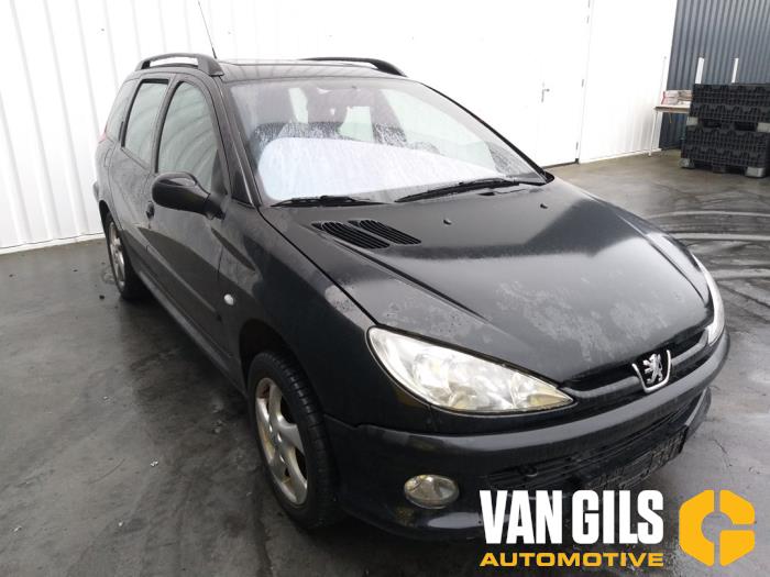 Peugeot 206 SW 1.4 Sloopvoertuig (2003, Zwart)