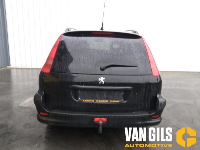 Peugeot 206 SW 1.4 Sloopvoertuig (2003, Zwart)