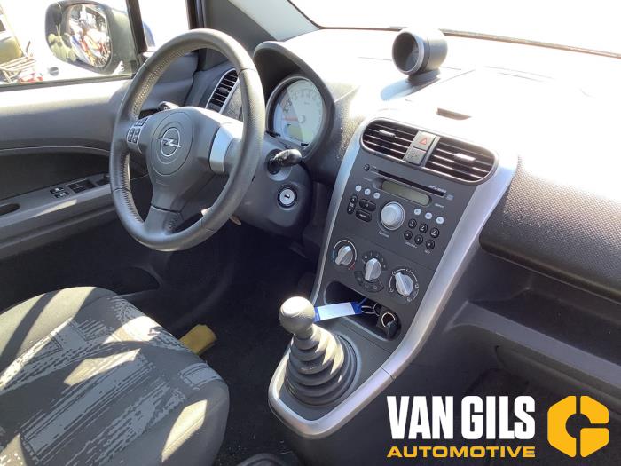 Opel Agila 1.0 12V Sloopvoertuig (2013, Blauw)