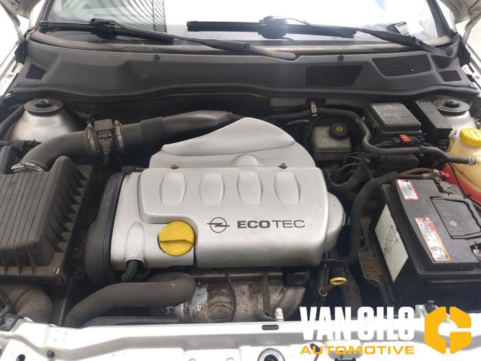 Opel Astra G 1.8 16V Sloopvoertuig (2003, Metallic, Zilvergrijs)