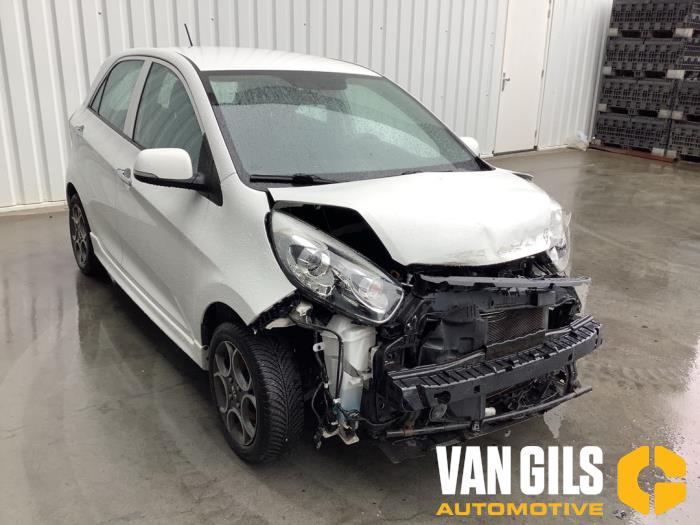 Kia Picanto 1.0 12V Sloopvoertuig (2013, Wit)