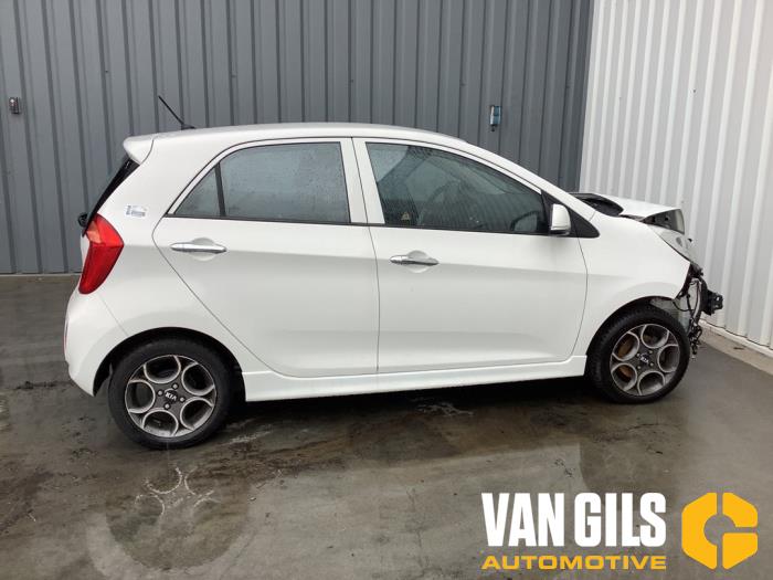 Kia Picanto 1.0 12V Sloopvoertuig (2013, Wit)