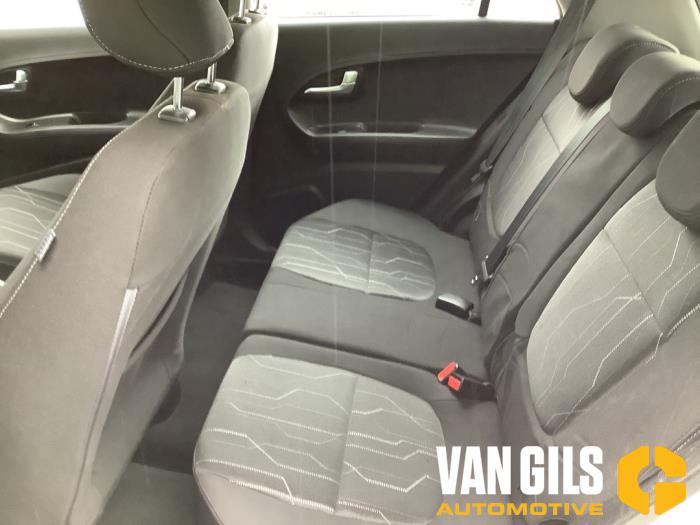 Kia Picanto 1.0 12V Sloopvoertuig (2013, Wit)