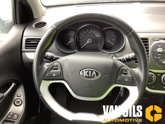 Kia Picanto 1.0 12V Sloopvoertuig (2013, Wit)