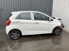 Kia Picanto 1.0 12V Sloopvoertuig (2013, Wit)