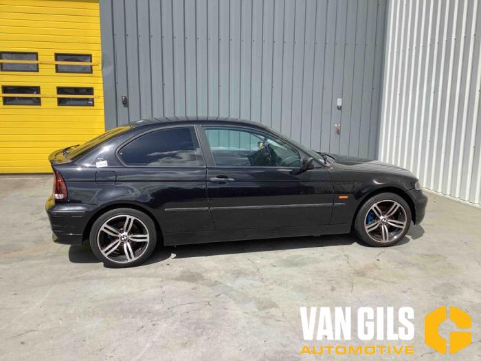 BMW 3 serie Compact 316ti 16V Sloopvoertuig (2003, Zwart)